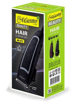 Машинка для стрижки волос Maestro MR657C - керамика