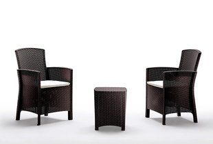 Набор садовой мебели BICA Lido terrace, коричневый