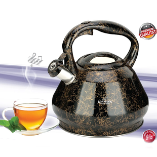 Чайник із свистком Bohmann BH 9853 gold - 3.5л, Коричневий