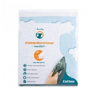 Чохол для дошки для прасування Laundry M (TR-046-2M) &ndash; 42 х 120 см, Блакитний