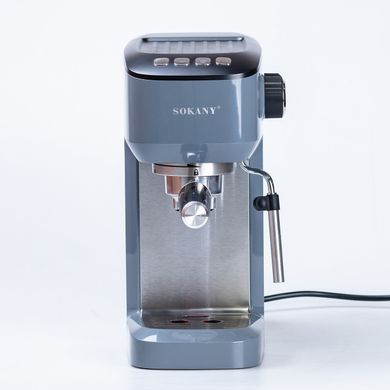 Кавоварка ріжкова Sokany Cofee Maker 1.2л еспресо машина кавоварка для дому