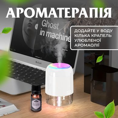 Зволожувач повітря H2O Colorfull Humidifier USB 200ml зволожувачі повітря