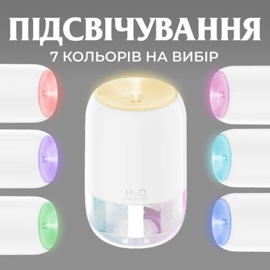 Увлажнитель воздуха H2O Colorfull Humidifier USB 200ml увлажнители воздуха