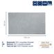 Килимок для ванної KELA Maja, гранітно-сірий, 100х60х1.5 см (23548), Сірий, 60х100