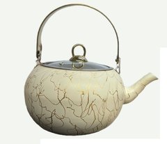 Чайник 3 л с антипригарн.покрытием, ручка сталь, индукция, OMS Collection (Турция) 8217 паутина