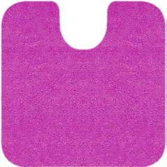 Коврик под унитаз с вырезом Spirella HIGHLAND 55х55 см — фиолетовый