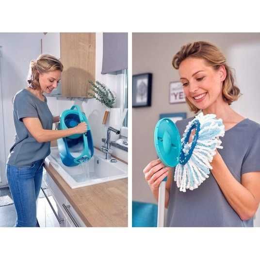 → Комплект для прибирання на колесах Leifheit CLEAN TWIST Disc
