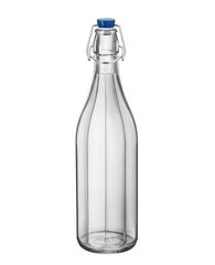 Бутылка Bormioli Rocco Oxford 390850FS1321990-BL - 1 л, синяя крышка