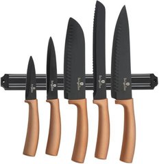 Набір ножів на магнітній планці Berlinger Haus Bronze Titan BH-2397 - 5 предметів