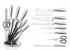 Набір ножів з сокиркою та ножицями Rainstahl RS-KN 8008-08