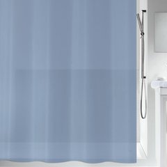 Шторка для ванної Spirella Bio PVC PEVA 10.20155 - 180x200, Сіро-синя