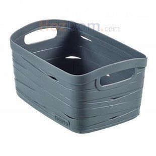 Корзина Curver Ribbon XS 00728 серый