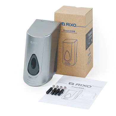 Дозатор наливной жидкого мыла Rixo Maggio S168S — 400мл