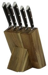 Набор ножей на деревянной подставке GIPFEL KENNI 8425 - 6 пр