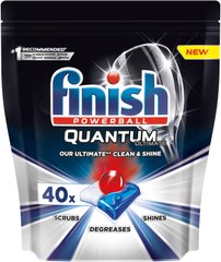 Таблетки для посудомийних машин FINISH Quantum Ultimate (5900627090307) - 40 шт