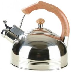 Чайник зі свистком (нержавіюча сталь) RAINBOW Maestro MR 1308-к (3,5 л), коричневий