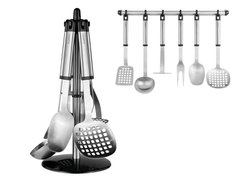 Набір кухонного приладдя на підставці та з планкою BERGHOFF Essentials (1308055) - 8 ін.