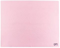 Коврик кулинарный силиконовый GIPFEL LILIUM 0339 - 50x40см (розовый)