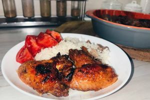 Курячі крильця в маринаді з медом, соєвим соусом і гірчицею - Рецепт
