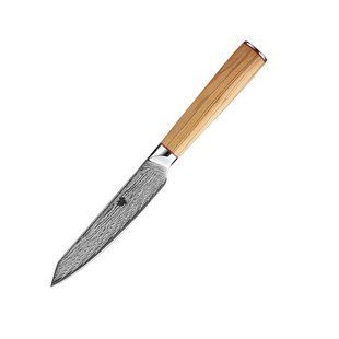 Нож универсальный кованый Bohmann Damascus DK-OK 4007 &mdash; 13 см из японской стали AUS-10 (67 слоев), ручка из оливкового дерева