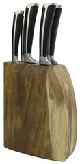 Набір ножів на дерев'яній підставці GIPFEL WOODE 8426 - 6 пр.