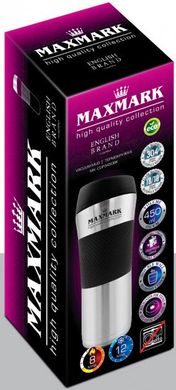 Термокружка Maxmark Cup (MK-CUP3450BK) - 450 мл, стальная