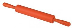 Силиконовая скалка Peterhof PH-12846 orange - 47 х 5.4см (оранжевая)