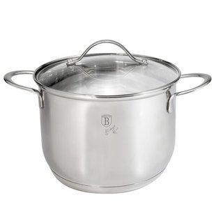 Каструля з кришкою Berlinger Haus Silver Jewerly Collection BH-6287 - 12,5 л