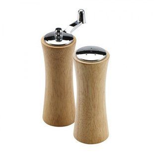 Набор солонки и перечницы с дерева San Ignacio SG-7003 &mdash; 2 пр. (5.1x15.1 см)