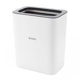 Настенная корзина для мусора Rixo Maggio WB301W - 10л, белая/мусорное Ведро и туалетной бумаги в туалет