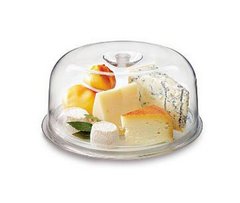 Страва з кришкою для зберігання сиру або торта Bormioli Rocco Ginevra 222940GT3021991 - 29 см