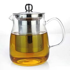 Cкляний чайник-заварник із ситечком Edenberg EB-19057 - 900 мл