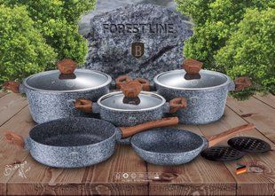 Набор посуды Berlinger Haus Forest Line BH-1211 - 10 пр