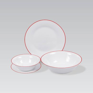 Набор столовой посуды "Red line" Maestro MR30054-19S - 19 предметов