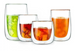 Набор стеклянных чашек с двойными стенками для кофе Edenberg EB-19513 - 200мл/2шт