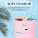 Увлажнитель воздуха Happy Life H2O Humidifier 450ml увлажнители воздуха Розовый