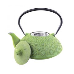 Чайник чугунный заварочный Peterhof PH-15626 — 1.2 л, зеленый