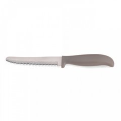 Нож кухонный с зубчатыми лезвиями KELA Rapido 11349 - 11 см, серый