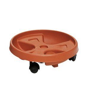 Підставка під вазон Stefanplast ROLLER 11300 &ndash; 30 см, мобільна (коричнева)