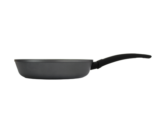 Сковорода 24 см с антипригарным покрытием GRAPHIT со стеклянной крышкой Brizoll