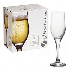 Набір келихів для шампанського Pasabahce Tulipe 44160-6 - 190 мл, 6 шт