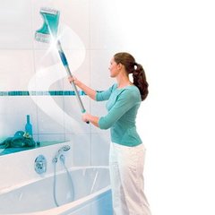Швабра для миття плитки та ванної кімнати Leifheit FLEXI PAD 41700 - 18см