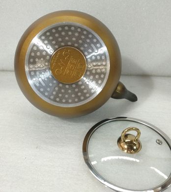 Чайник с антипригарным покрытием OMS 8212 L Gold - 2 л, золотистый