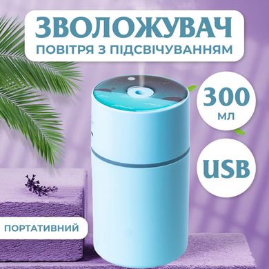 Увлажнитель воздуха Happy Life H2O Humidifier 450ml увлажнители воздуха Голубой