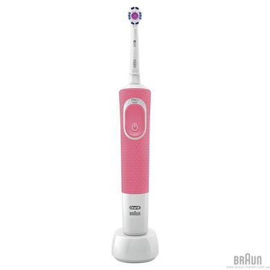 Зубна щітка BRAUN Oral-B Vitality D100.413.1 PRO 3D White Pink