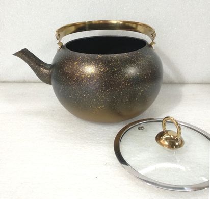 Чайник с антипригарным покрытием OMS 8212 L Gold - 2 л, золотистый