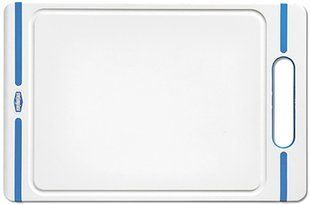 Разделочная доска Stefanplast Italian Chef XL (51513) - 39x25.5 см, бело-синяя
