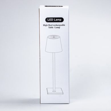 Лампа настільна акумуляторна в скандинавському стилі 5 Вт 5200mA настільний світильник Білий