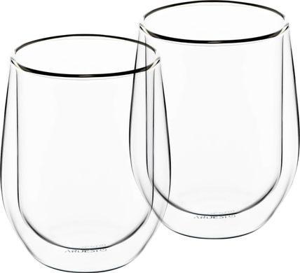 Набор чашек для латте с двойным дном Ardesto (AR2625G) - 250 мл, 2 шт