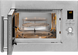 Микроволновая печь встраиваемая ECG MTD 2390 VGSS - 800 Вт